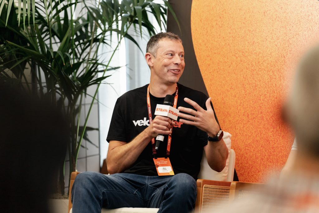 VeloViewer Ben at the Q&A