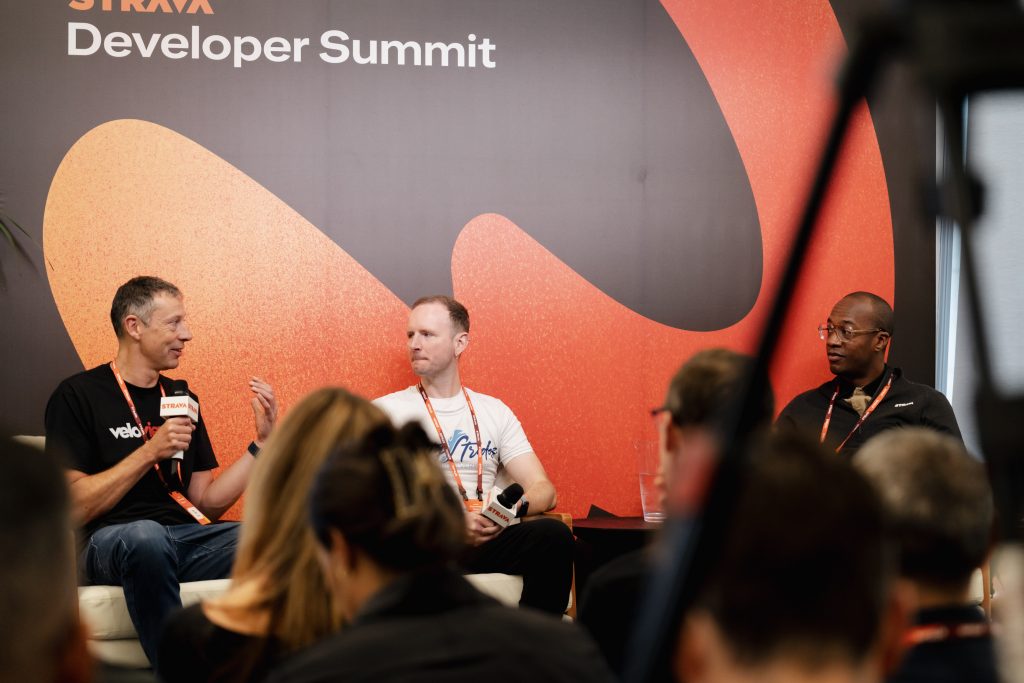 VeloViewer Founder Ben on a Q&A Panel with City Strides founder Jim Chevalier and chaired by Brian Bell, VP and Head of Global Communication and Social Impact at Strava.
