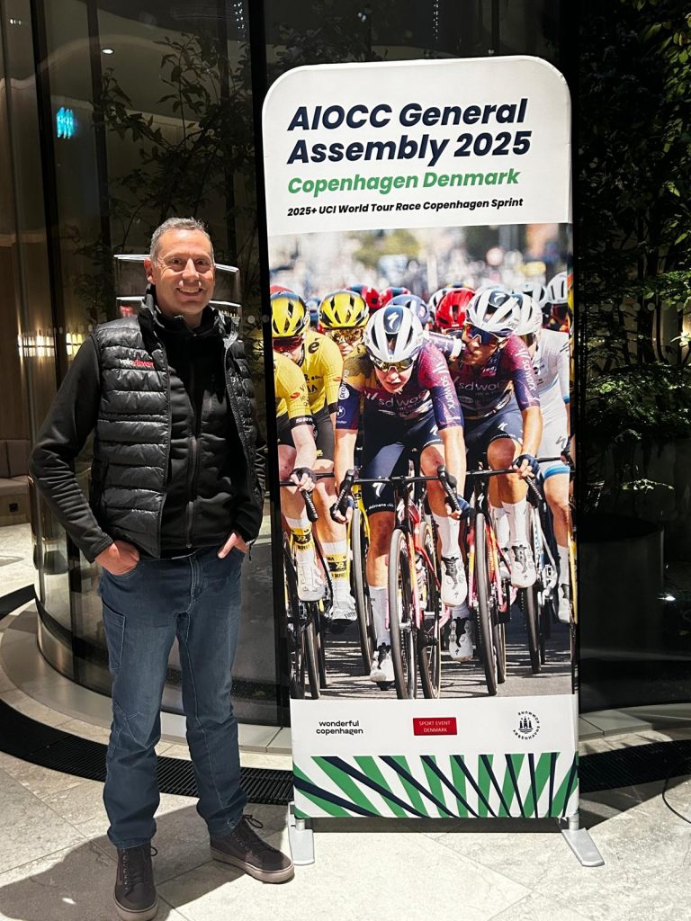 VeloViewer Director Ben at the AIOCC General Assembly.